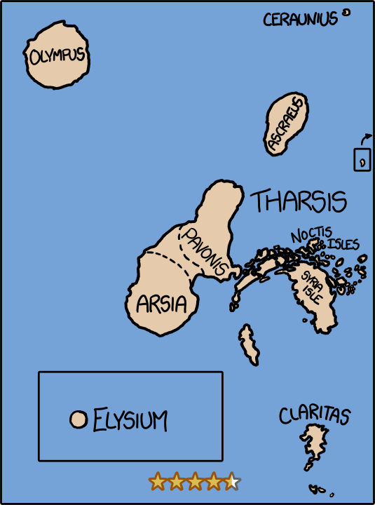 Maybe we shouldn't have drained the oceans onto Mars.